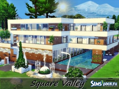 Дом Square Valley♥ от Nessca