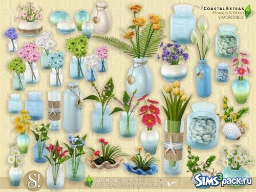 Сет Flowers and Vases от SIMcredible!