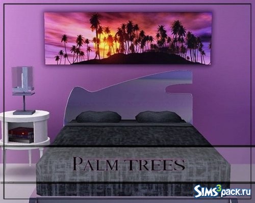 Картина Palm trees от lillka