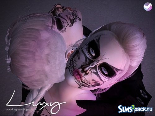Грим Skull Butterfly от LuxySims3