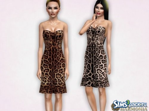 Леопардовое платье от Harmonia