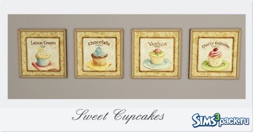 Картины Sweet Cupcakes от lillka