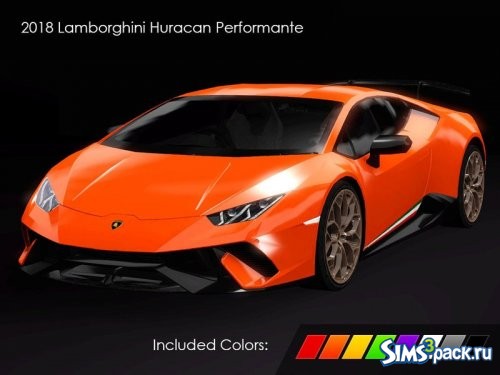 Автомобиль 2018 Lamborghini Huracan Performante