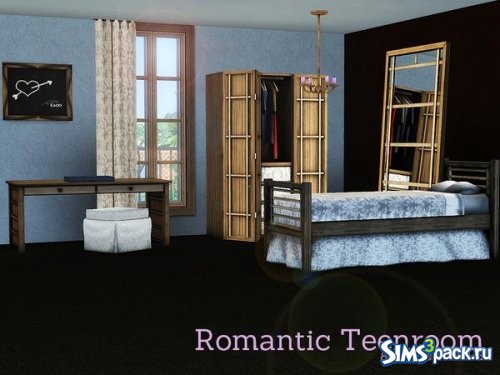 Одиночная спальня Romantic от Angela
