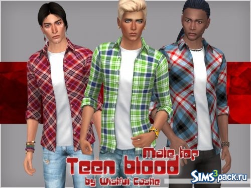 Рубашка Teen blood от WistfulCastle