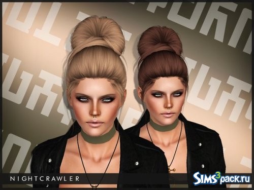 Прическа FLIRT от Nightcrawler Sims