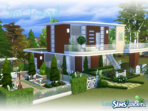 Дом Sims Tranquil от lenabubbles82