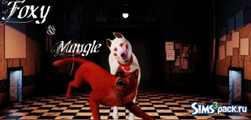 Foxy & Mangle(FnaF) от ThePrincess