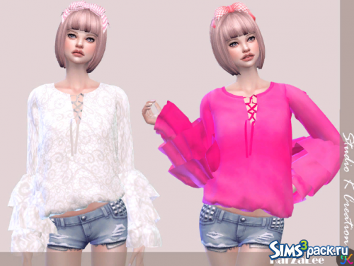 Блуза Secret Pink Type от studio-k-creation