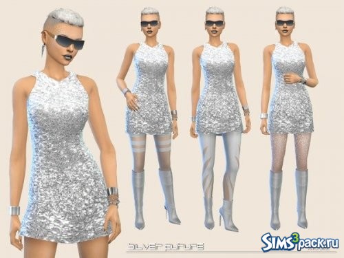Платье Silver Future от Paogae