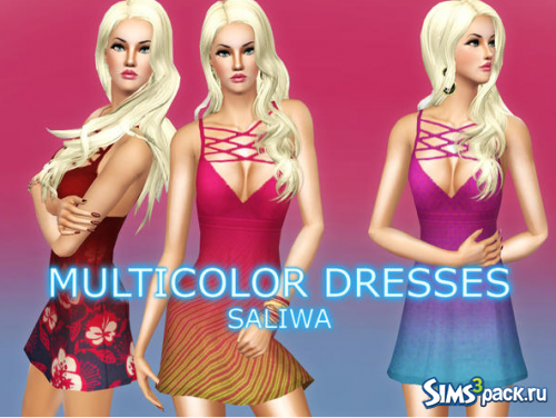 Платье Multi Color Summer от Saliwa