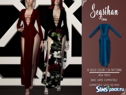 Платье Segsihan от BlueRose-sims