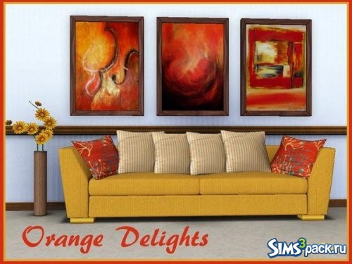 Картины Orange delights от philo