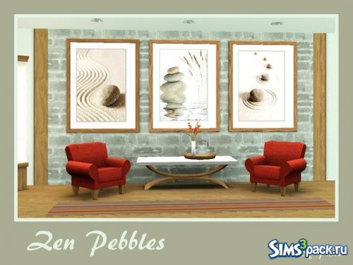 Картины Zen Pebbles от philo