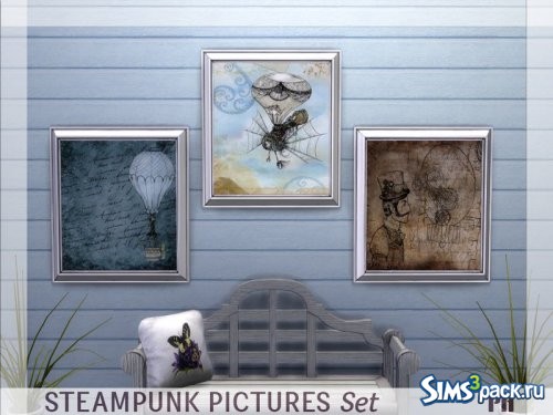 Сет картин Steampunk от Pinkfizzzzz