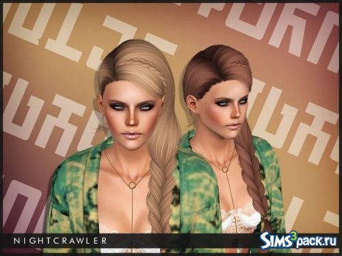 Прическа AZURE от Nightcrawler Sims