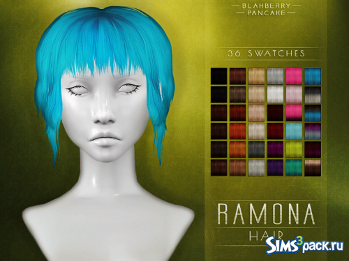 Причёска Ramona от BlahberryPancake