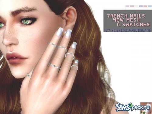 Ногти French от PlayersWonderland