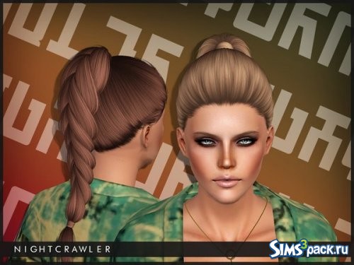Прическа SUNSET от Nightcrawler Sims