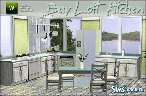 Кухня Bay Loft от sim_man123