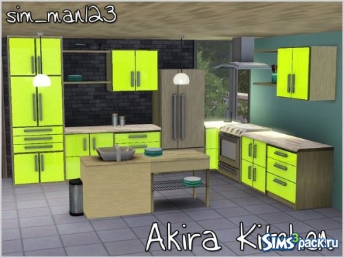 Кухня Akira от sim_man123