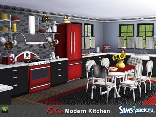 Кухня Retro Modern от cashcraft