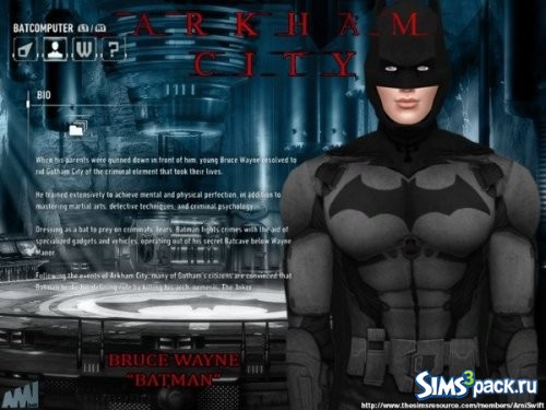 Костюм Arkham City Batman от AmiSwift