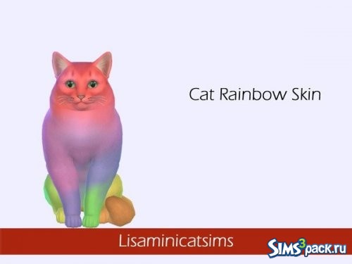 Кошачий скинтон Rainbow от Lisaminicatsims