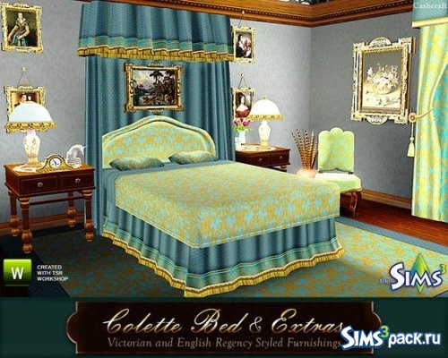 Сет Colette Bed and Extras от cashcraft
