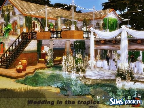 Свадебный участок Wedding in the tropics от Danuta720