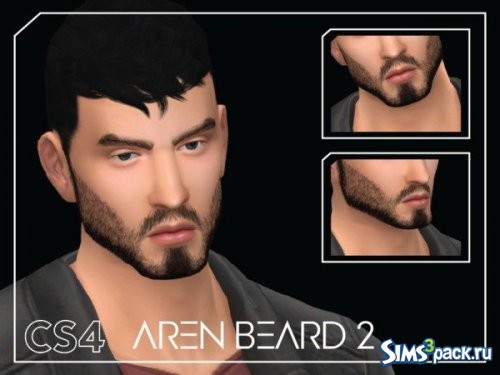 Борода Aren 2 от Choi Sims 4
