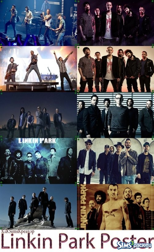 Постеры Linkin Park от ОлЯля