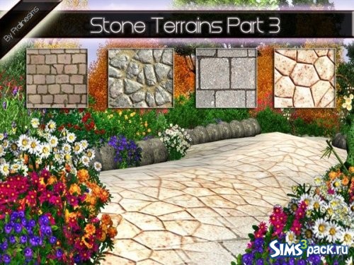 Текстуры Stone Terrains 3 от Pralinesims