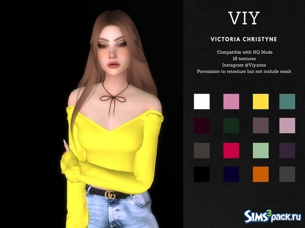 Скачать топ Viy v3 от Viy Sims для Симс 4