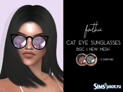 Солнцезащитные очки Cat Eye от fvithii_sims