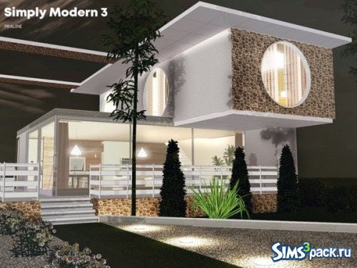 Дом Simply Modern 3 от Pralinesims