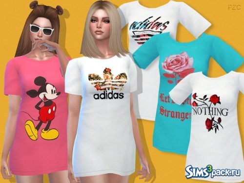 Коллекция футболок Sporty and Sleep от Pinkzombiecupcakes