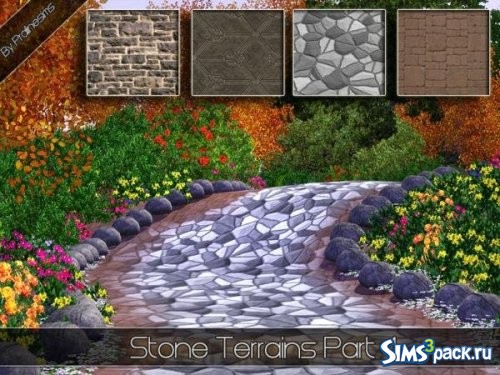 Текстуры Stone Terrains 4 от Pralinesims