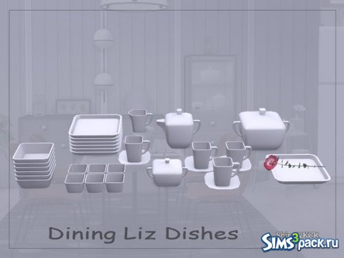 Сет Dining Liz Dishes от ShinoKCR