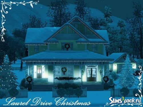 Дом Laurel Drive Christmas от missyzim
