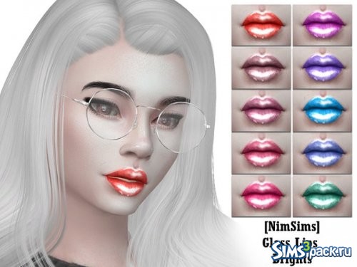 Блеск для губ Glass Lips : Brights от Nimil