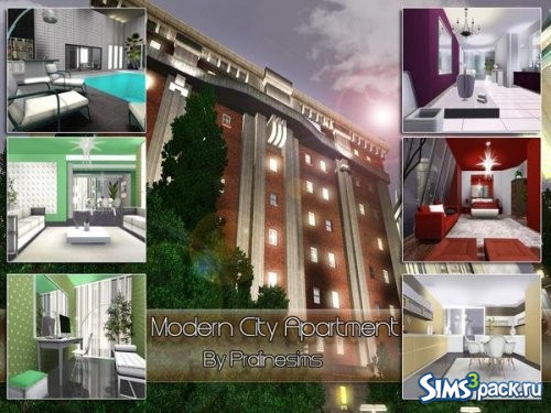 Апартаменты Modern City от Pralinesims