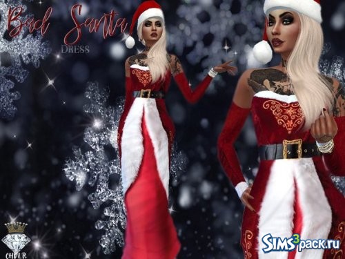 Платье Bad Santa от MadameChvlr