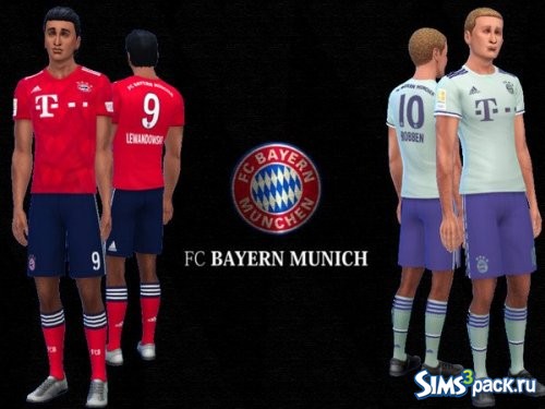 Футбольная форма FC Bayern Munich от RJG811