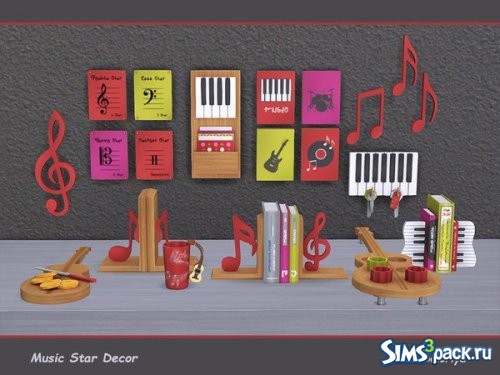 Декор Music Star от soloriya