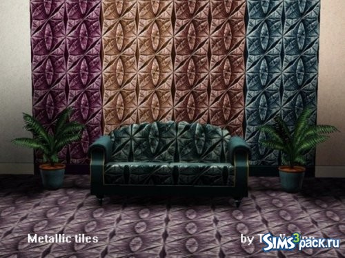 Текстура Metallic tiles от TrudieOpp