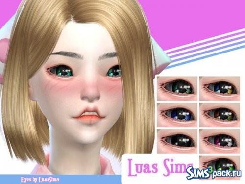 Линзы Fairy Eyes 002 от Luas_Sims