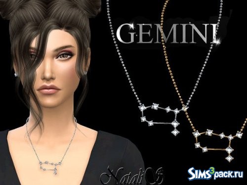 Колье Gemini zodiac от NataliS