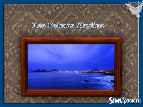 Картина Las Palmas Skyline от martoele