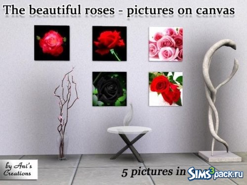Картины The beautiful roses от AniFlowersCreations